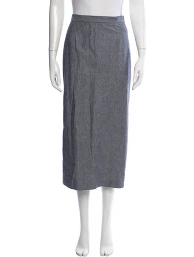 Pre-owned Apiece Apart Midi Length Skirt In Gray