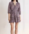 Apiece Apart Mini Mitte Dress In Bettina Floral Multi In Multi