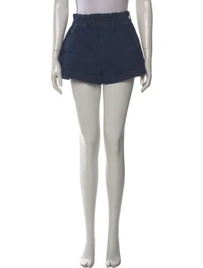 Pre-owned Apiece Apart Mini Shorts In Blue