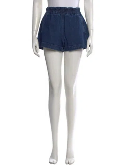 Pre-owned Apiece Apart Mini Shorts In Blue