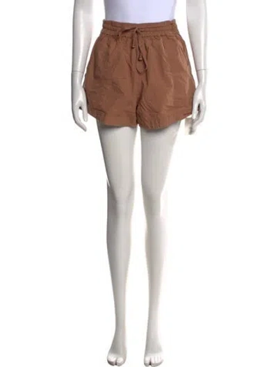 Pre-owned Apiece Apart Mini Shorts In Brown