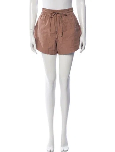 Pre-owned Apiece Apart Mini Shorts In Brown