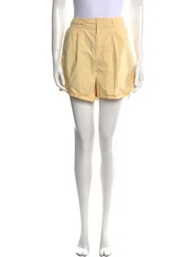 Pre-owned Apiece Apart Mini Shorts In Neutral