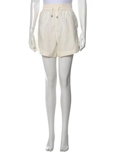 Pre-owned Apiece Apart Mini Shorts In Neutral