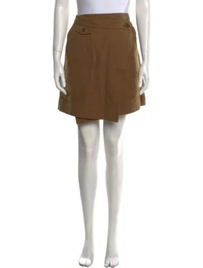 Pre-owned Apiece Apart Mini Skirt In Green