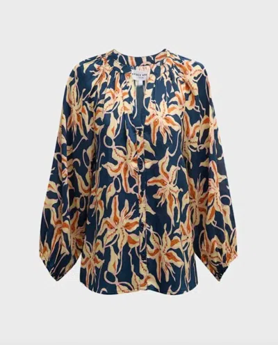 Apiece Apart Mitte Top In Naturaleza Floral In Multi