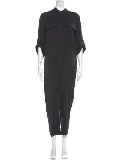 Pre-owned Apiece Apart Mock Neck Jumpsuit In Gray