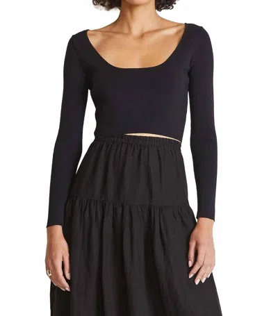 Apiece Apart Muriel Top In Black