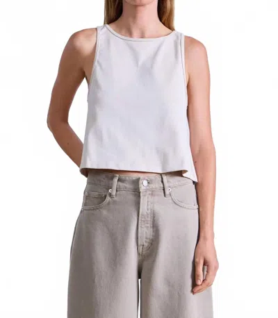 Apiece Apart New Agnes Tank In Oat In Black