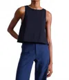 Apiece Apart New Agnes Trapeze Tank Top In Black