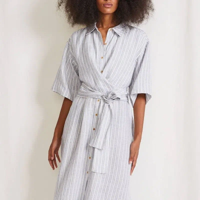 Apiece Apart Nicoya Wrap Dress In White