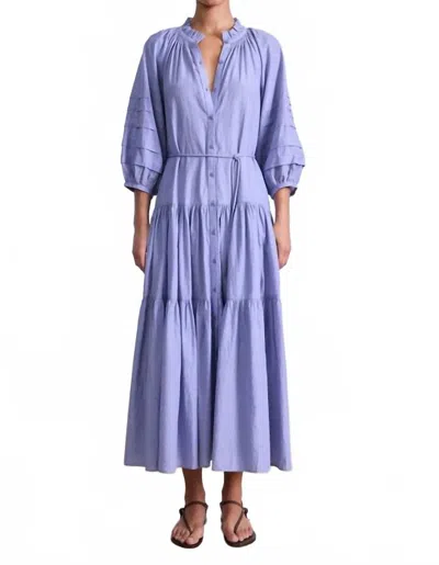 Apiece Apart Noto Maxi Dress In English Manor In Purple