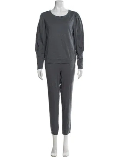 Pre-owned Apiece Apart Pant Set In Gray