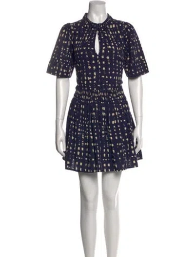 Pre-owned Apiece Apart Printed Mini Dress