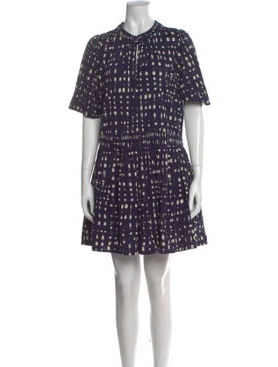 Pre-owned Apiece Apart Printed Mini Dress