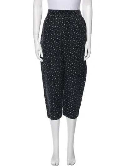 Pre-owned Apiece Apart Printed Straight Leg Pants In Multi