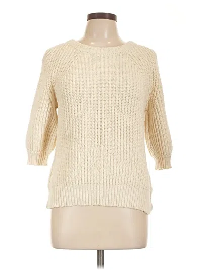Pre-owned Apiece Apart Pullover Sweater In White