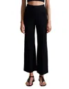 Apiece Apart Rene Pull On Pants In Deep Espresso In Black