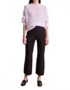 Apiece Apart Rene Pull On Pants In Deep Espresso In Brown