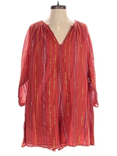 Pre-owned Apiece Apart Romper In Orange