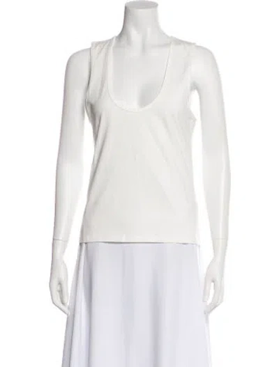 Pre-owned Apiece Apart Scoop Neck Sleeveless Top W/ Tags In Neutral