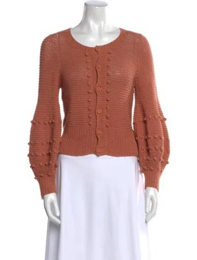 Pre-owned Apiece Apart Scoop Neck Sweater In Brown