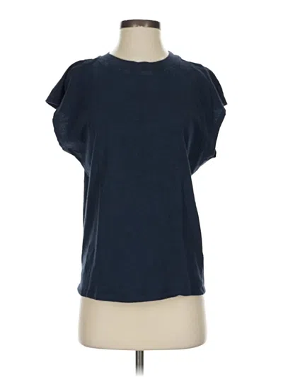 Pre-owned Apiece Apart Short Sleeve T-shirt In Blue