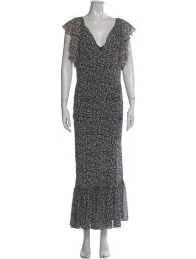Pre-owned Apiece Apart Silk Long Dress
