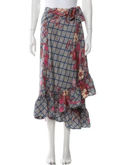 Pre-owned Apiece Apart Silk Long Skirt