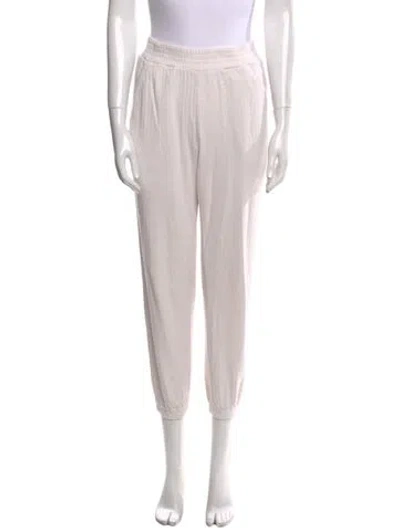 Pre-owned Apiece Apart Skinny Leg Pants In Neutral