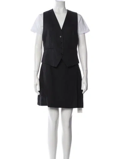 Pre-owned Apiece Apart Skirt Suit In Blue
