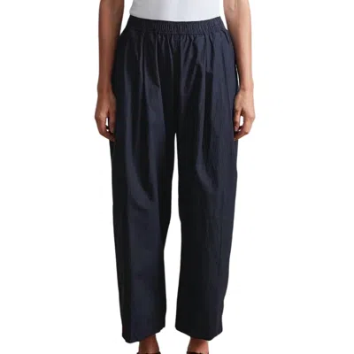 Apiece Apart Spa Pleated Pant In Black