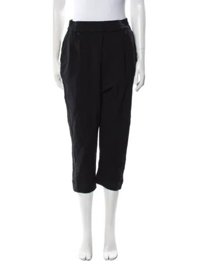 Pre-owned Apiece Apart Straight Leg Pants In Black