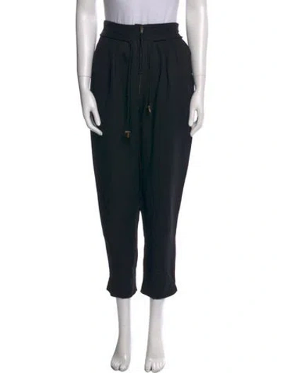Pre-owned Apiece Apart Straight Leg Pants In Black