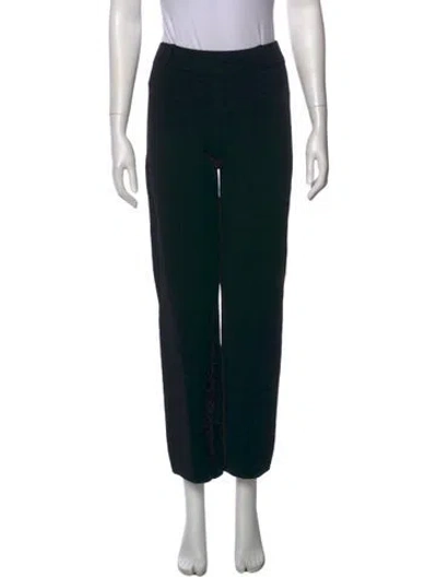 Pre-owned Apiece Apart Straight Leg Pants In Black