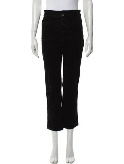 Pre-owned Apiece Apart Straight Leg Pants In Black