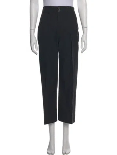 Pre-owned Apiece Apart Straight Leg Pants In Black