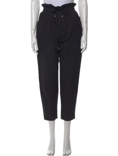 Pre-owned Apiece Apart Straight Leg Pants In Black