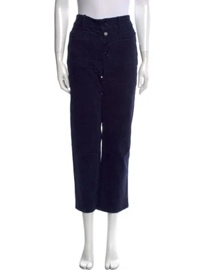 Pre-owned Apiece Apart Straight Leg Pants In Blue