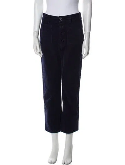 Pre-owned Apiece Apart Straight Leg Pants In Blue