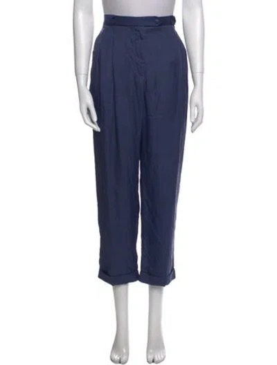 Pre-owned Apiece Apart Straight Leg Pants In Blue