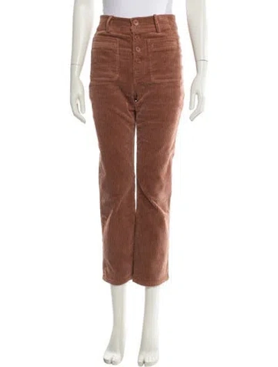 Pre-owned Apiece Apart Straight Leg Pants In Brown