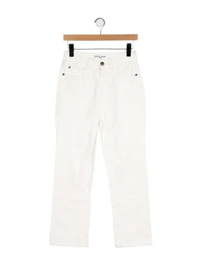 Pre-owned Apiece Apart Straight Leg Pants In Neutral