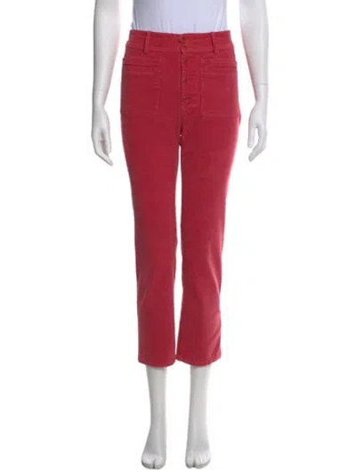 Pre-owned Apiece Apart Straight Leg Pants In Pink
