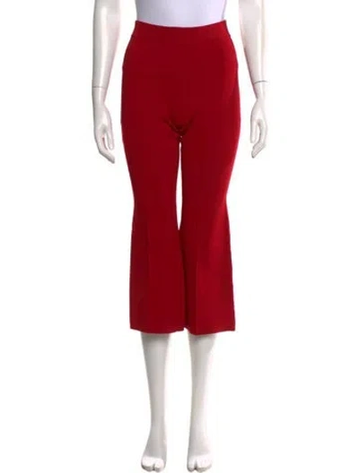 Pre-owned Apiece Apart Straight Leg Pants In Red