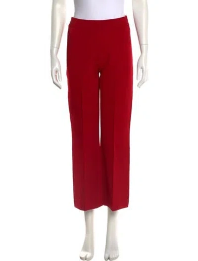 Pre-owned Apiece Apart Straight Leg Pants In Red