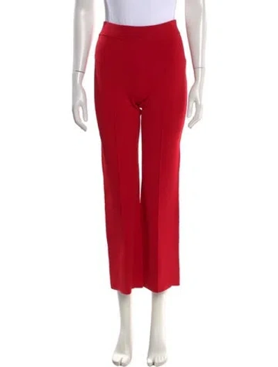 Pre-owned Apiece Apart Straight Leg Pants In Red