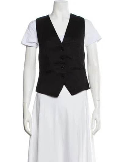 Pre-owned Apiece Apart Striped Vest In White
