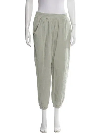 Pre-owned Apiece Apart Sweatpants In Green