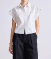 Apiece Apart Toni Top In Cream